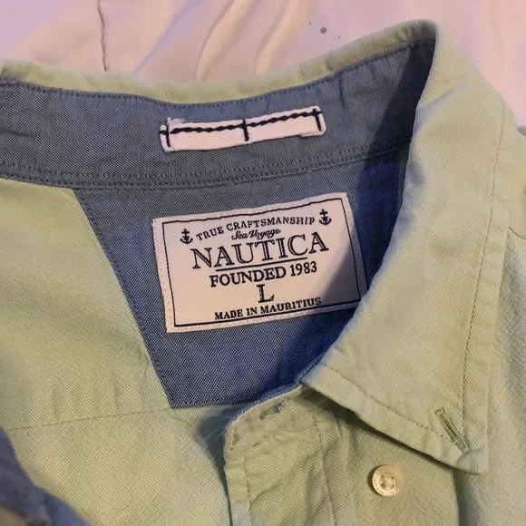 Nautica Mens Oxford shirt - Picture 3 of 7